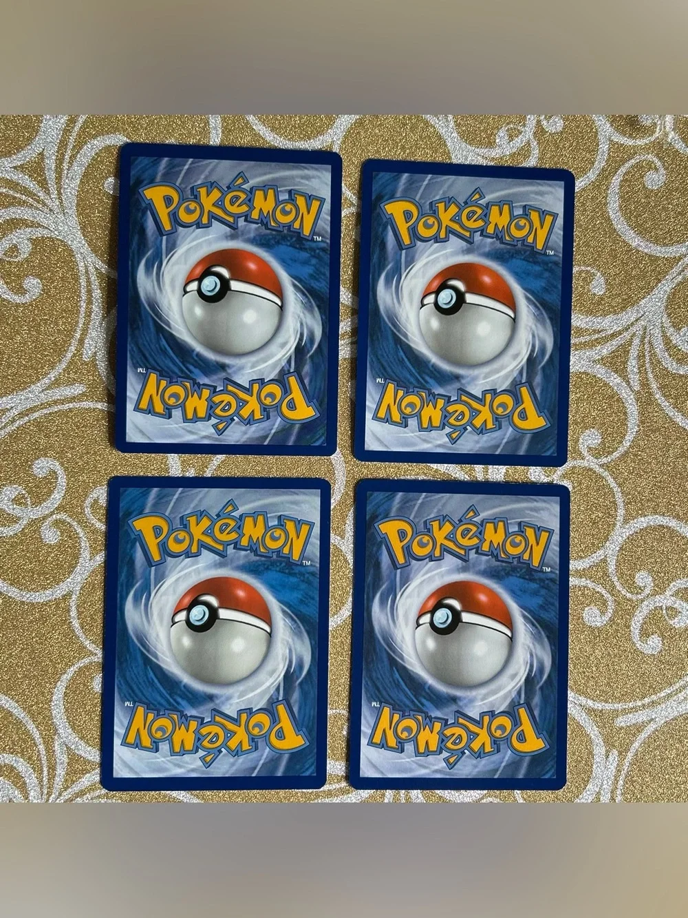 Pokémon Fire Type 4-Card Bundle